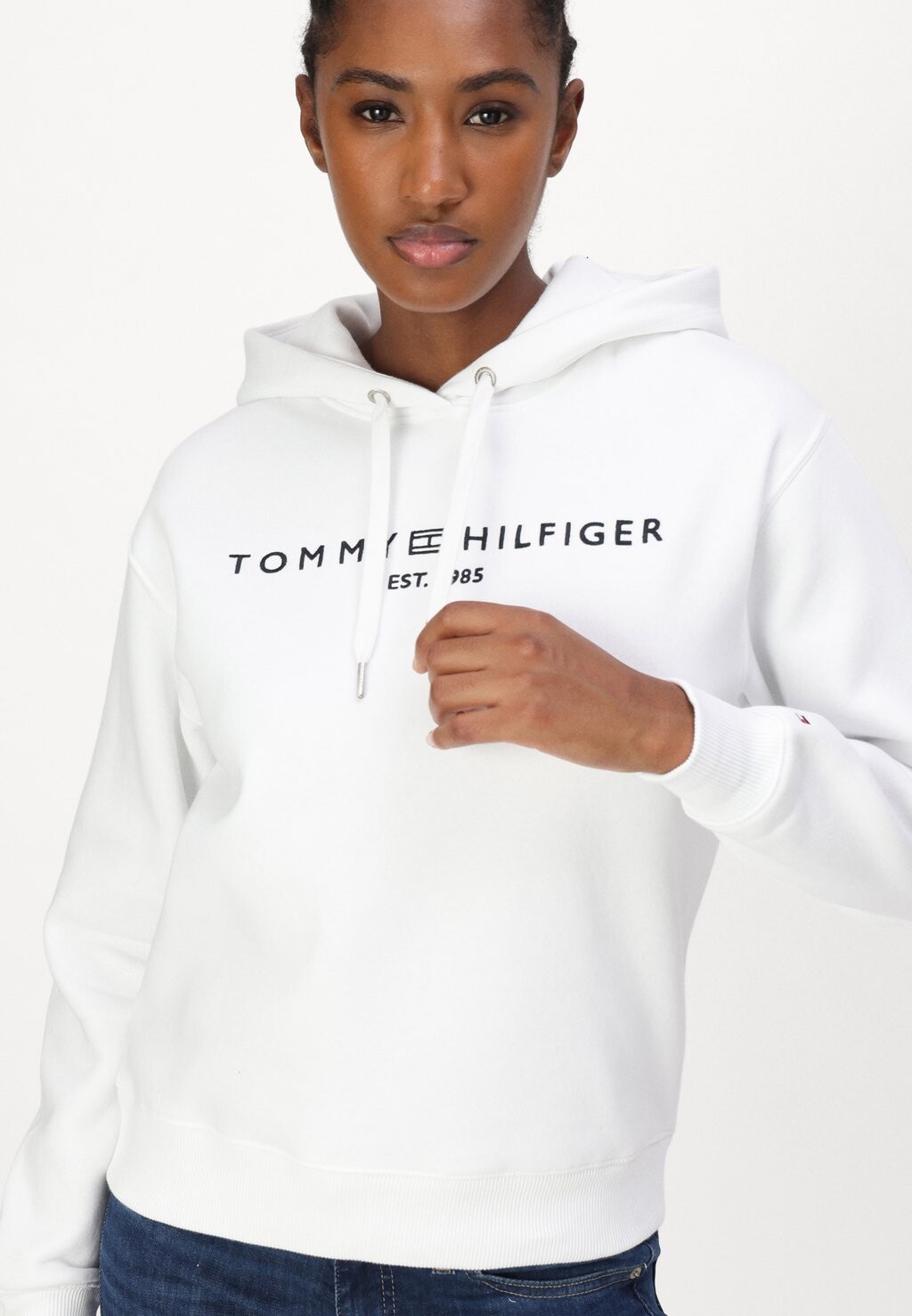 

Свитер LOGO HOODIE Tommy Hilfiger, белый