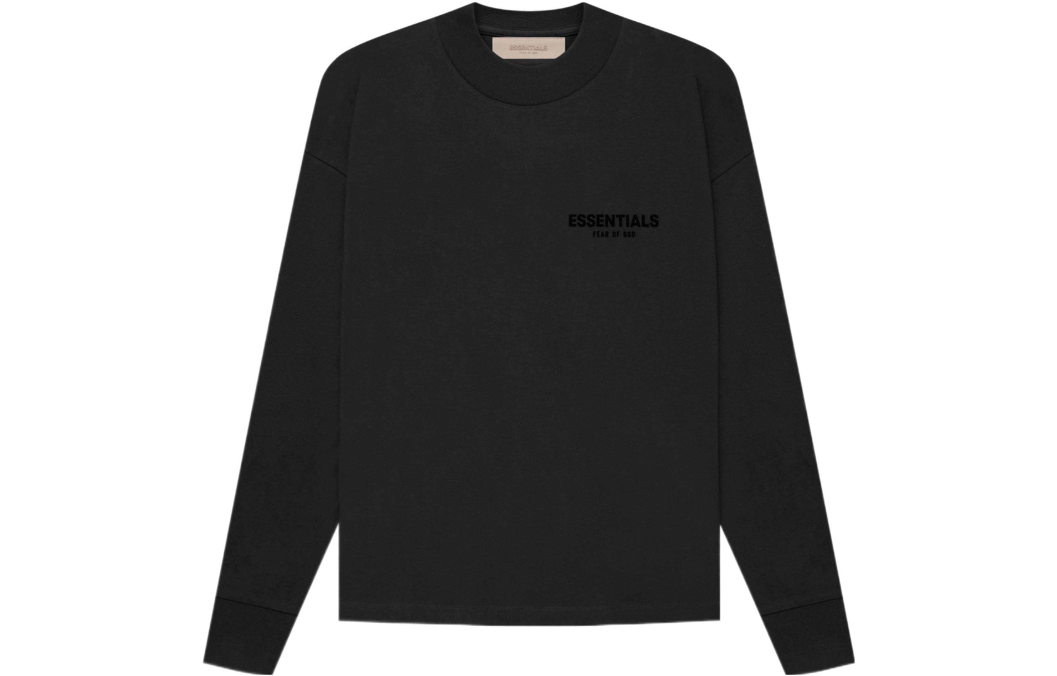 Футболка Fear of God Essentials SS22 Long Sleeve Tee 'Stretch Limo' FOG-SS22-463 — фото 3