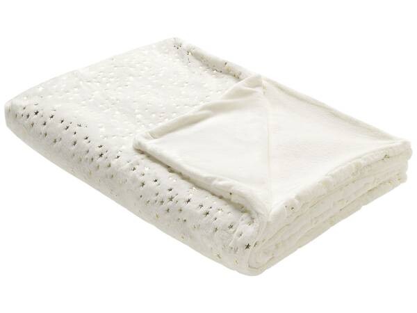 

Одеяло Beliani ALAZEYA, 150x1x200 см цвет beige/creme/gold