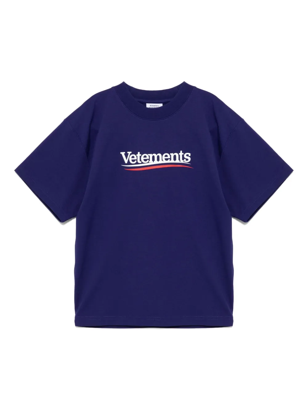 

Футболка с логотипом Vetements Kids, фиолетовый