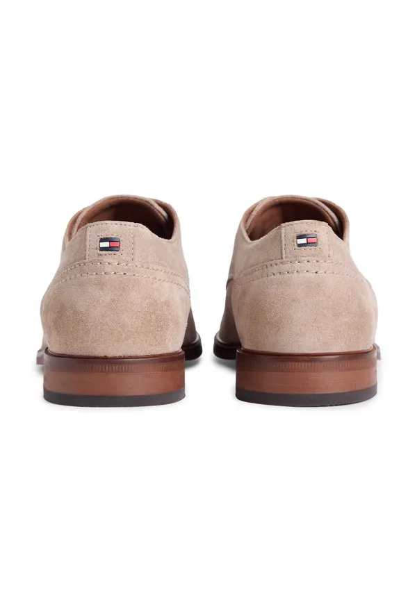 Замшевые туфли-дерби на шнуровке Tommy Hilfiger, Coastal Taupe — фото 3