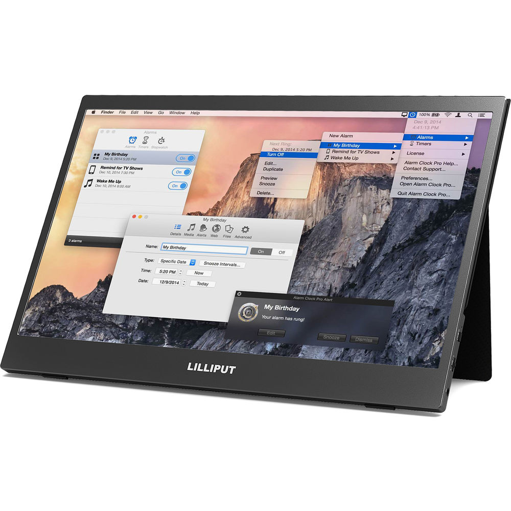

Lilliput UMTC-1400 14-дюймовый портативный сенсорный светодиодный монитор Full HD