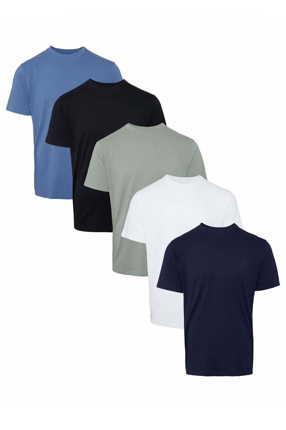 

Ассорти футболок 5 шт в упаковке Threadbare, синий