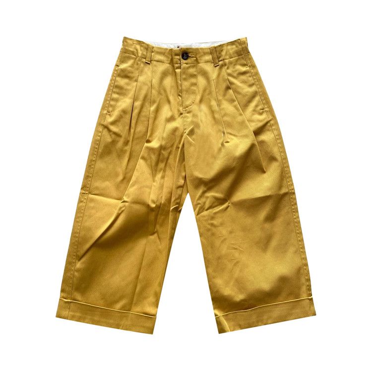 

Брюки Gucci Kids Pleated Trousers, Yellow