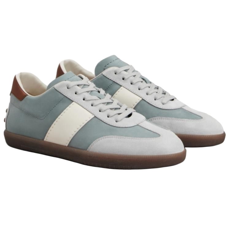 TOD'S Кроссовки Tabs Low top Skateboard для мужчин, светлый синий — фото 4
