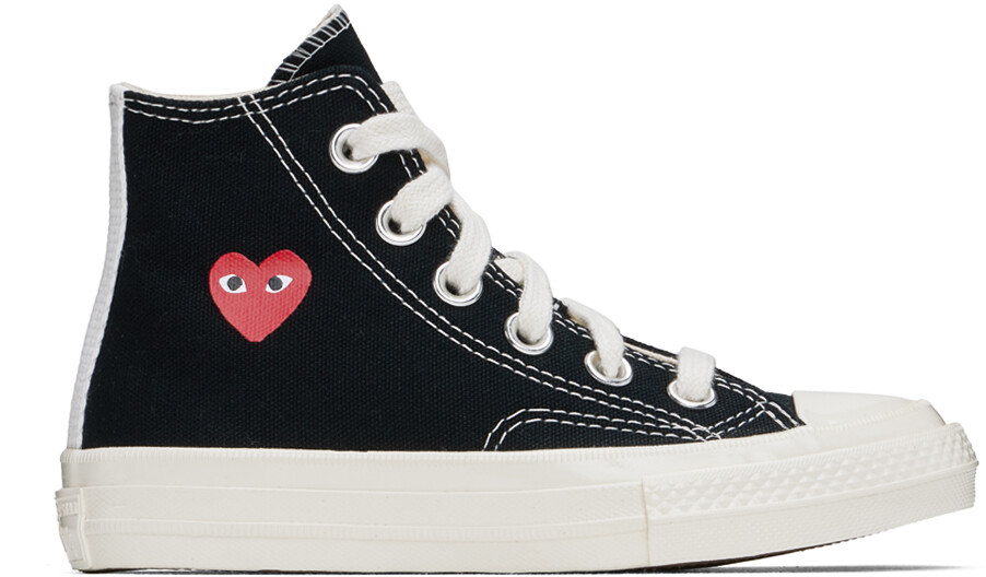 

Детские кеды Converse Edition Chuck 70 High Top COMME des GARcONS PLAY, черный