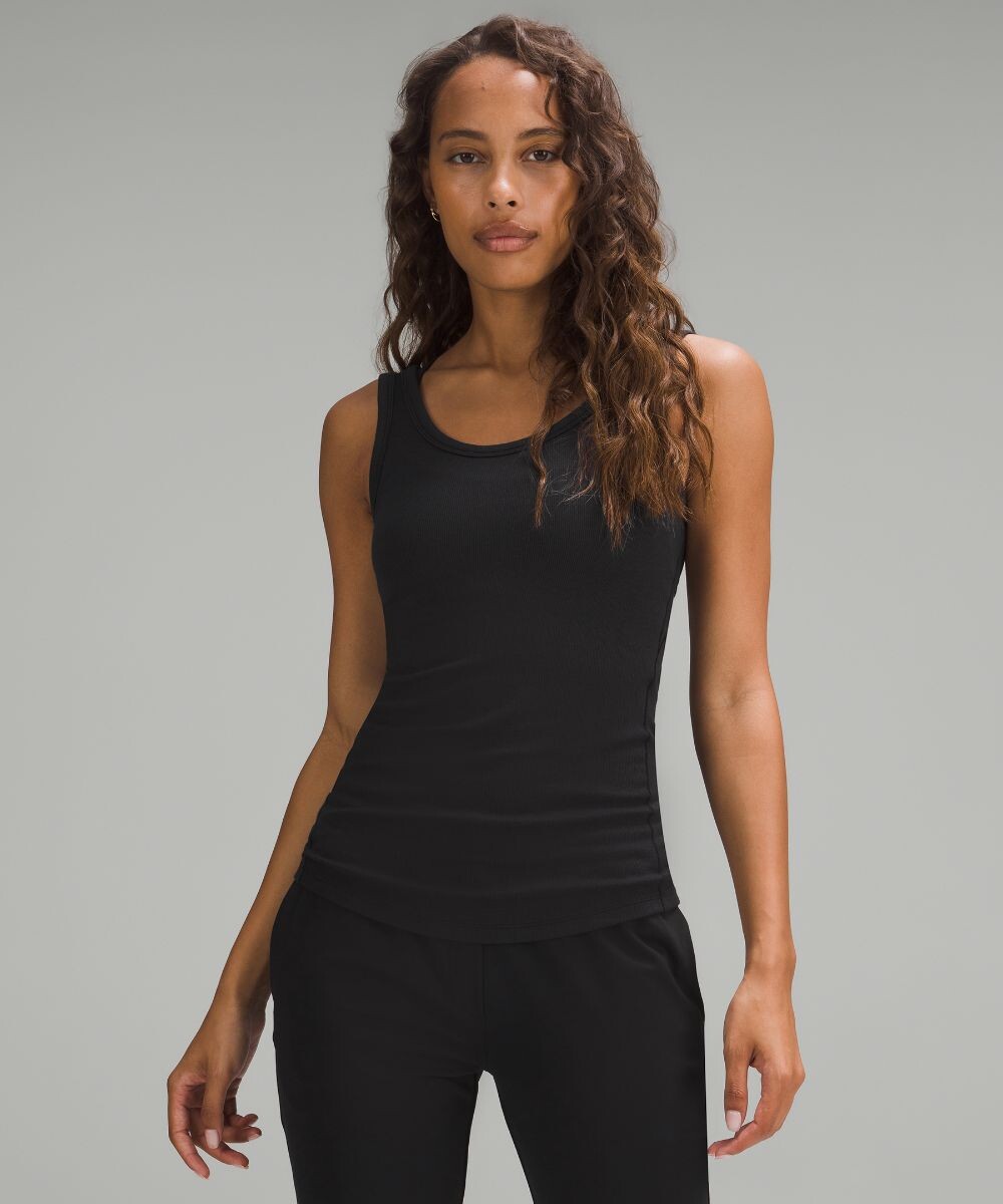 

Майка с круглым вырезом Hold Tight Lululemon, черный