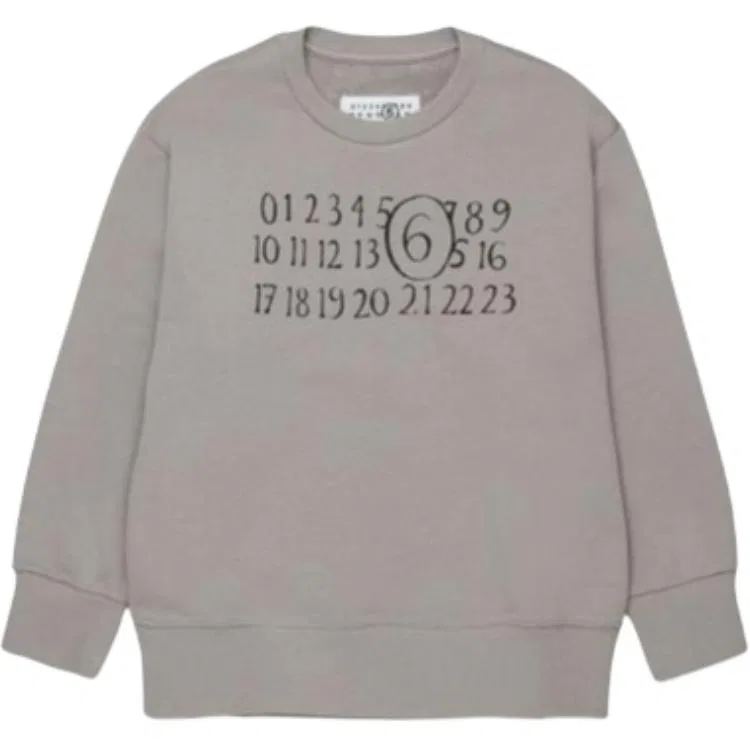 Свитшот детский MM6 Maison Margiela, Gray