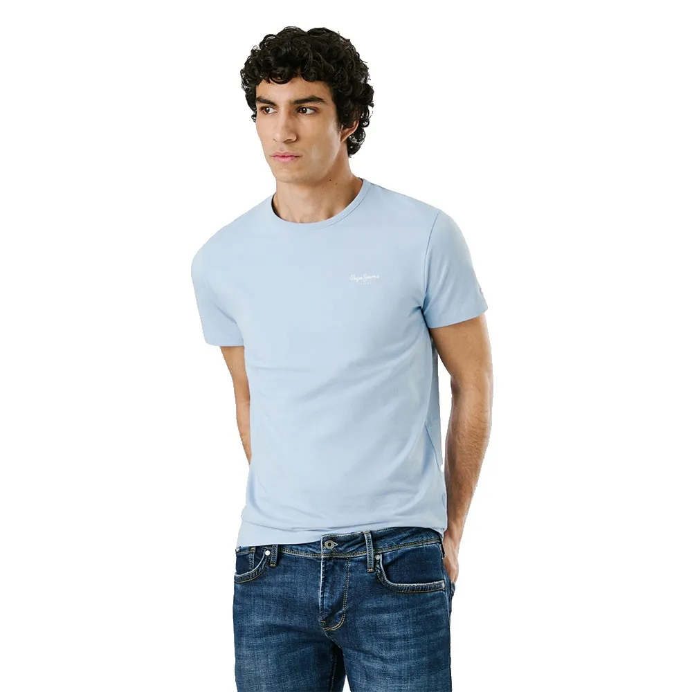 

Футболка с коротким рукавом Pepe Jeans Original Basic 3N, синий