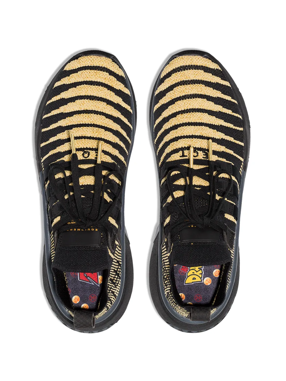Кроссовки Dragonball Z EQT Support Mid ADV PK adidas, черный — фото 4