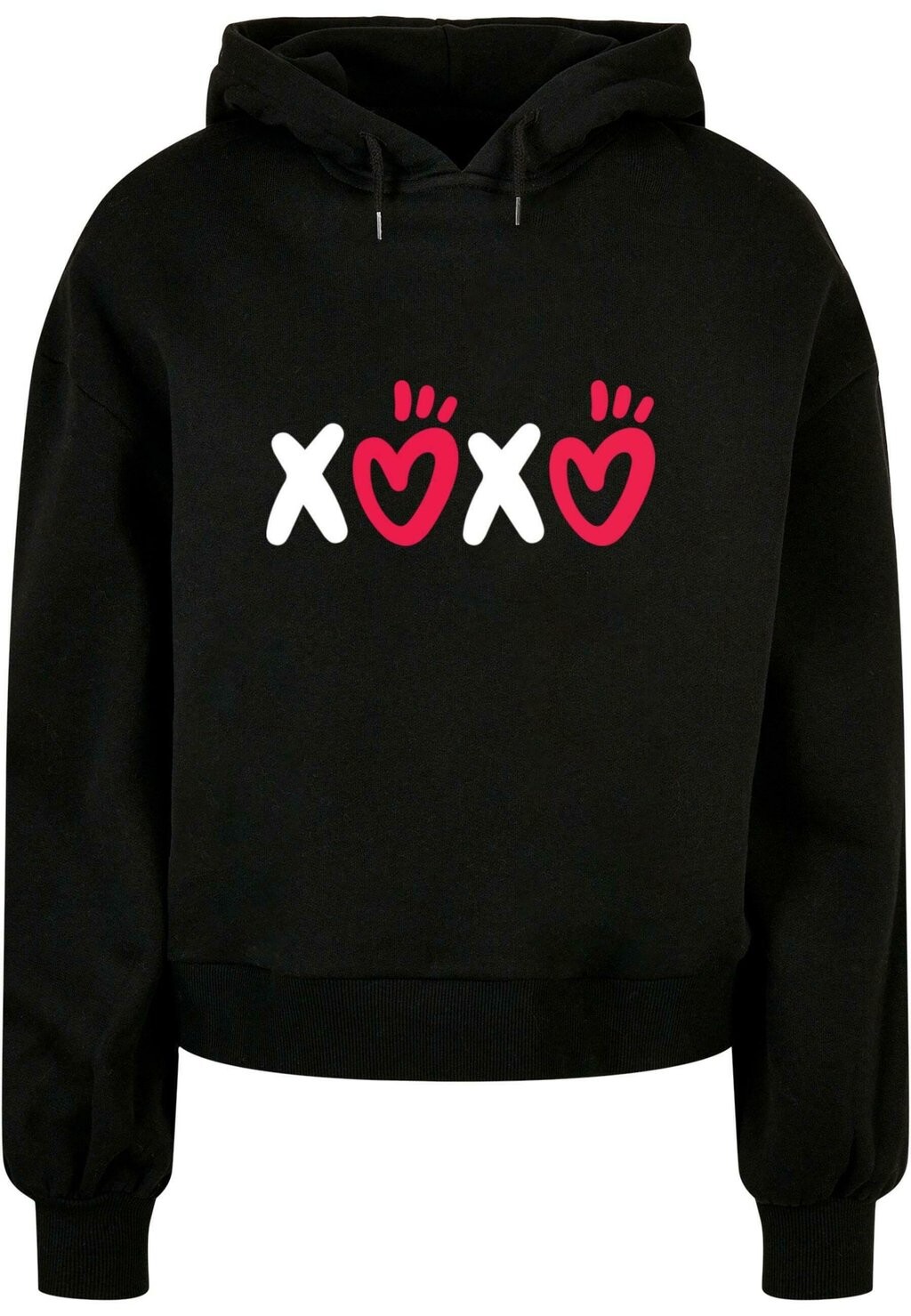 

Толстовка с капюшоном VALENTINES DAY -XOXO Merchcode, черный