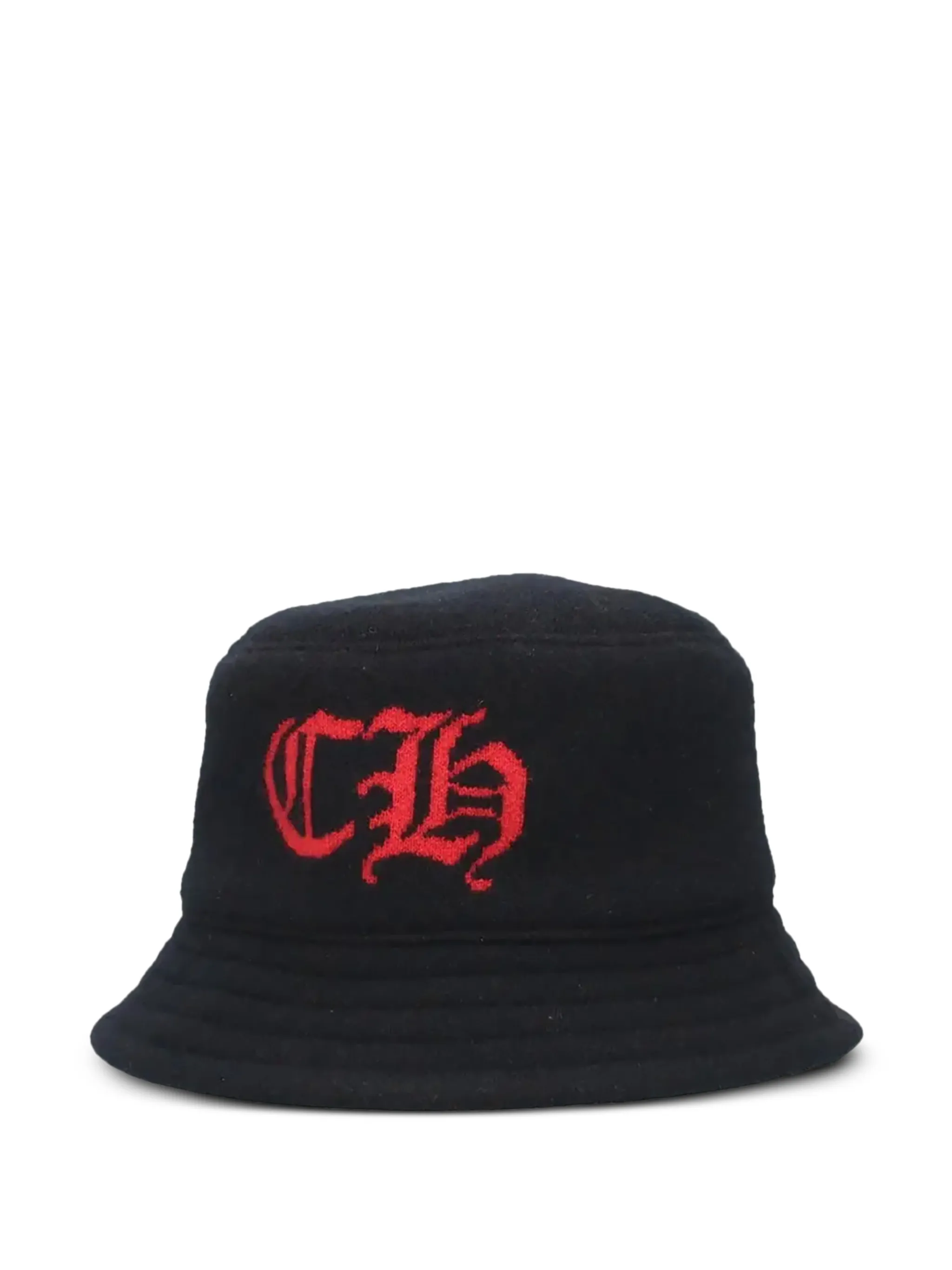 

Панама с вышивкой Chrome Hearts, черный