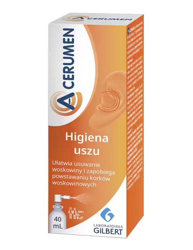 

Спрей для гигиены ушей A-Cerumen Spray, 40 мл