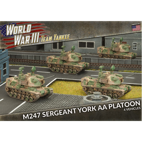 

Фигурки Team Yankee: M247 Sergeant York Aa Platoon