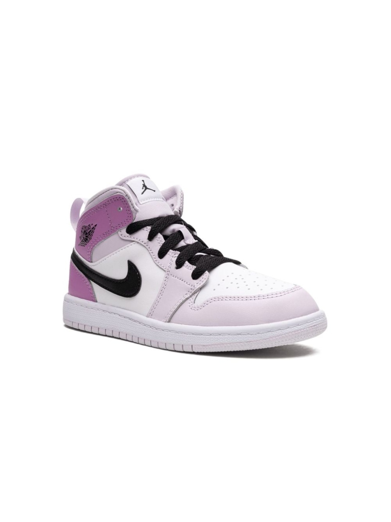 

Jordan Kids кроссовки Air Jordan 1 Mid Barely Grape, фиолетовый