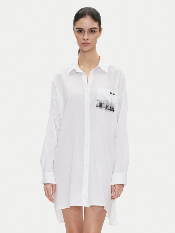 

Ночная рубашка свободного покроя YI30048 Dkny, белый