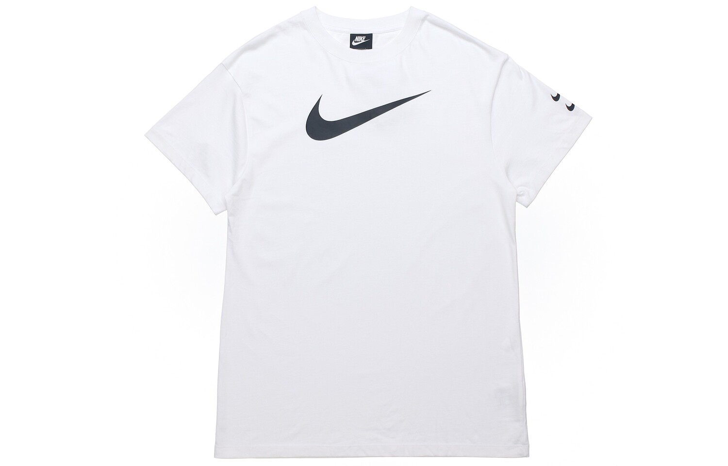 

Платье с короткими рукавами женское белое Nike