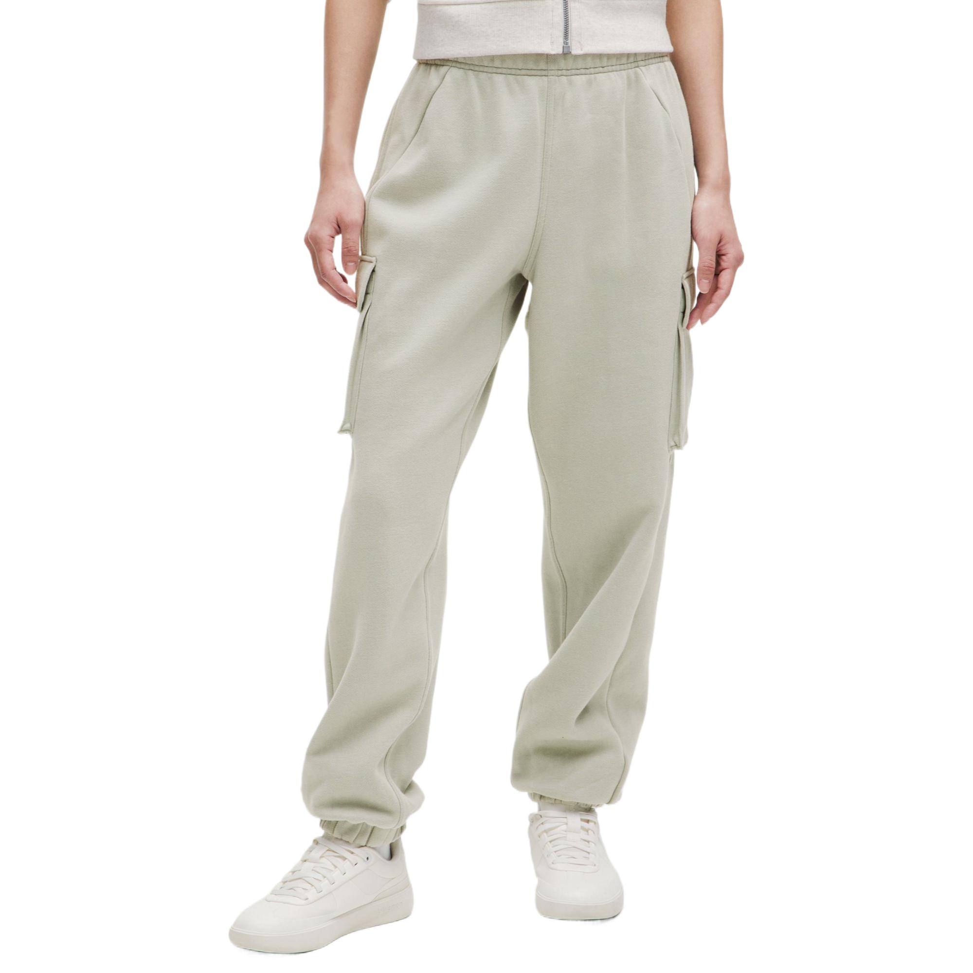 

Женские скуба вязаные спортивные штаны Lululemon, серый