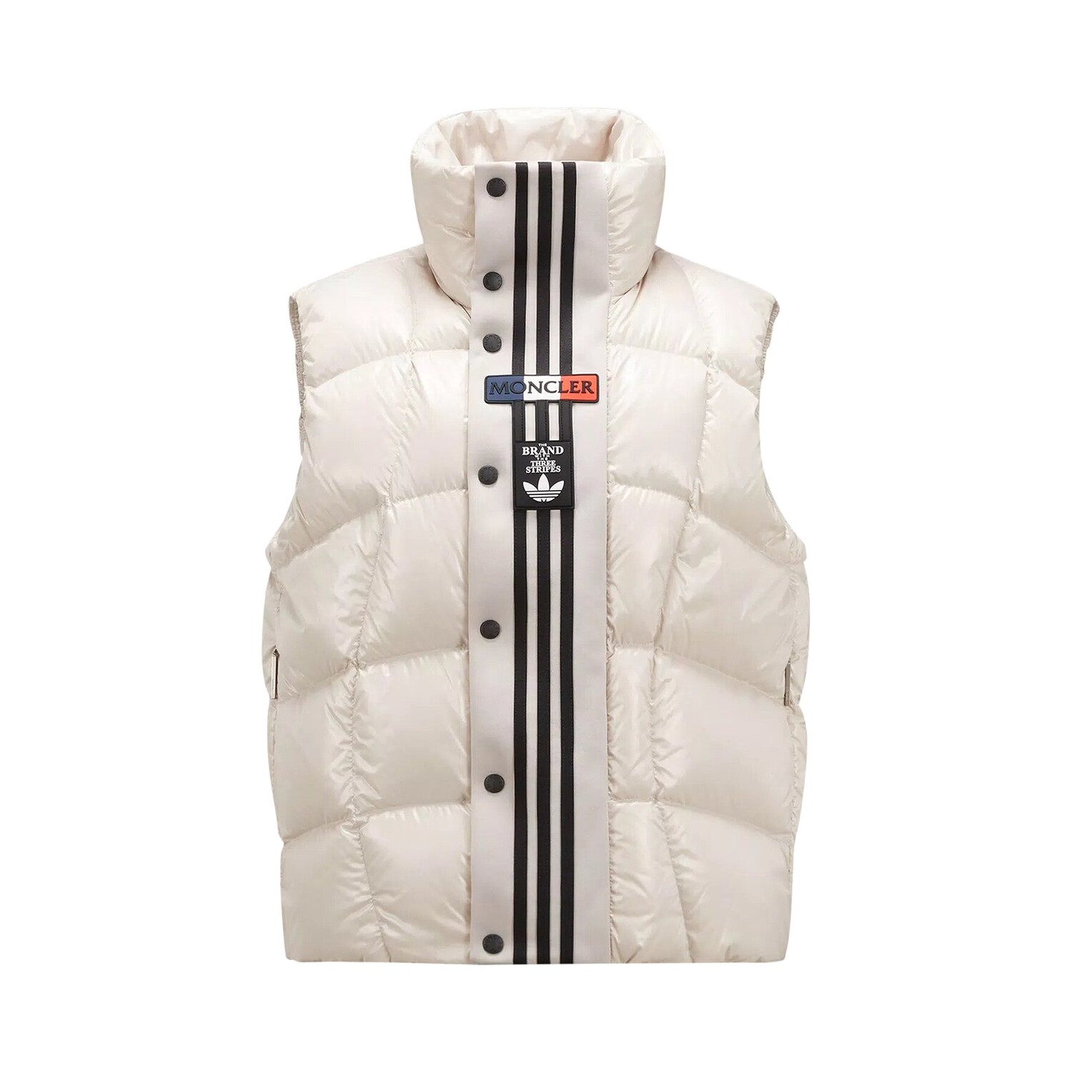 

Пуховик Bozon Moncler x adidas, цвет Белый