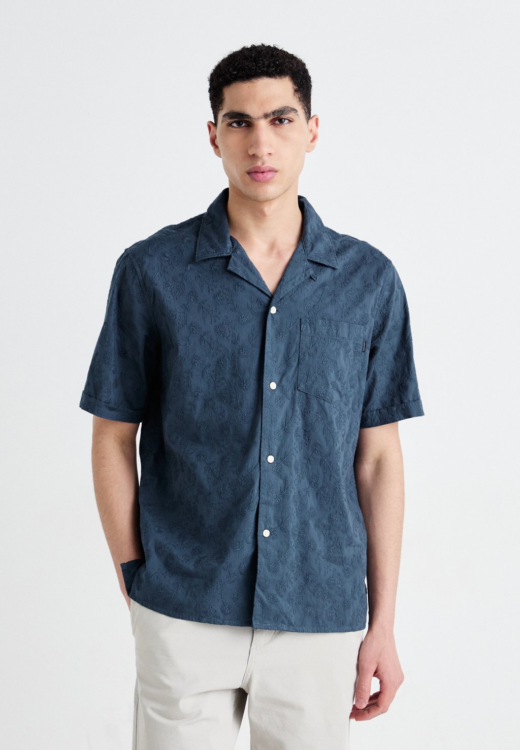 

Рубашка CAMP COLLAR DOCKERS, темно-синий