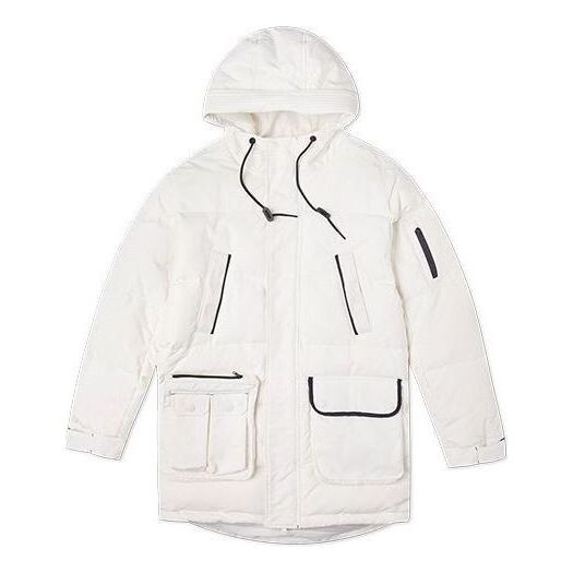 

Куртка down mid length jacket 'white' Converse, белый
