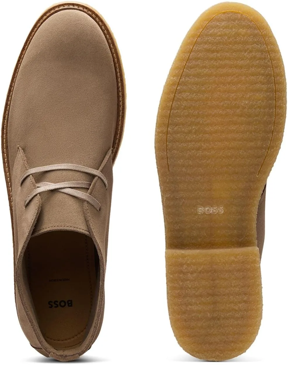 Мужские кроссовки BOSS Kope Desb SD Desert Boots, бежевый — фото 4