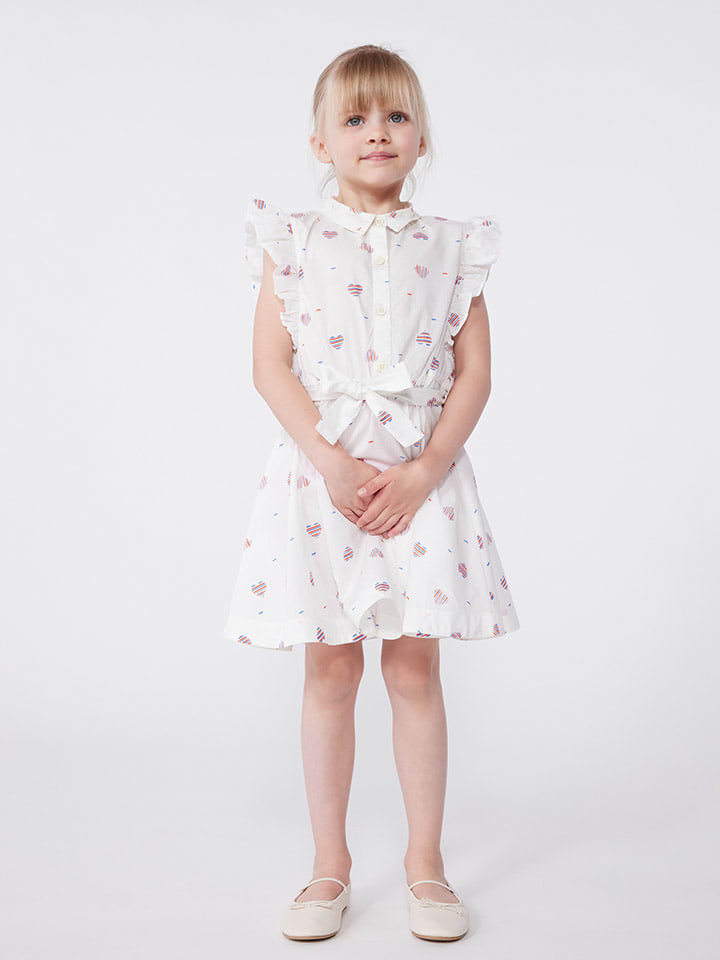 

Платье PETIT BATEAU, белый