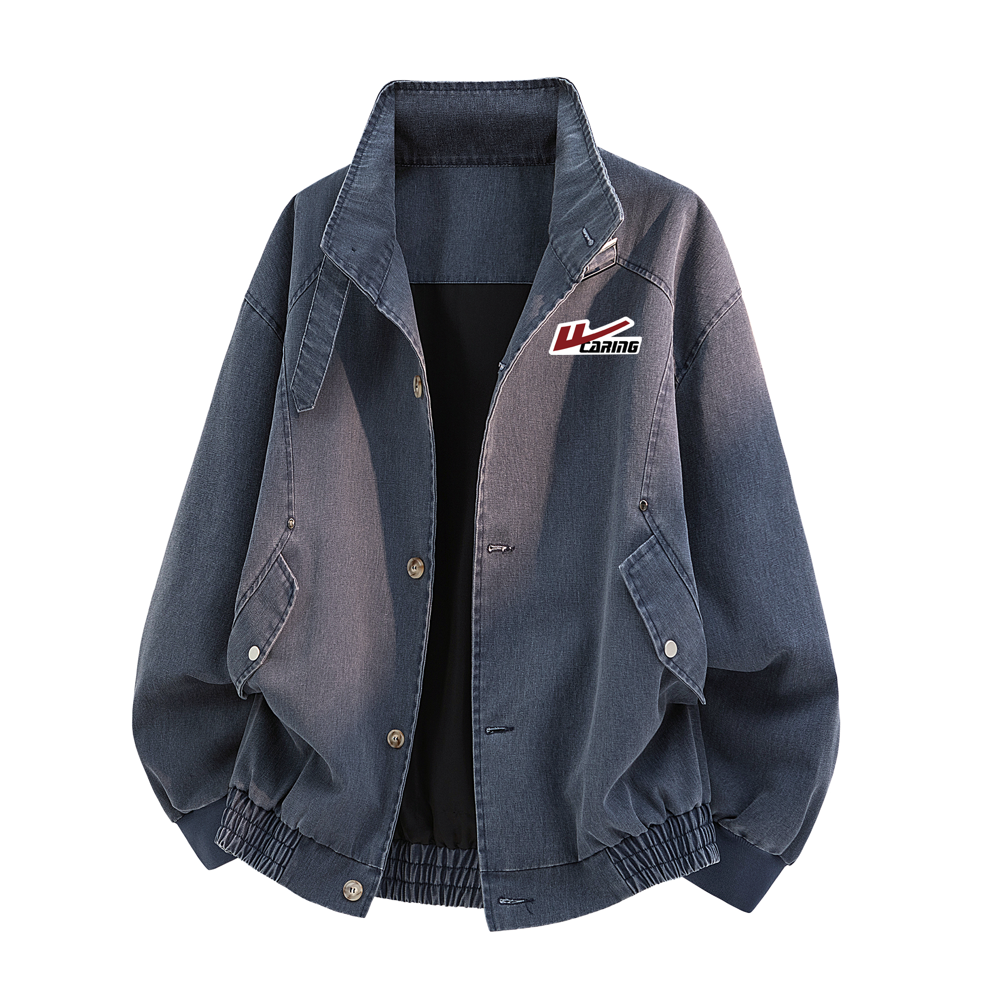 

Куртка Unisex Stand Collar Moderate Pilot WARRIOR, синий (diy badge)