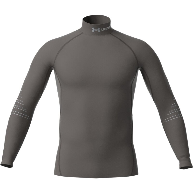 

Shirt ua cg armor novelty mock Under Armour, цвет 294 pewter