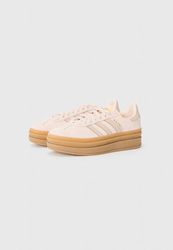 Кроссовки gazelle bold унисекс Adidas Originals, Quartz/Wonder Taupe/Gum — фото 2