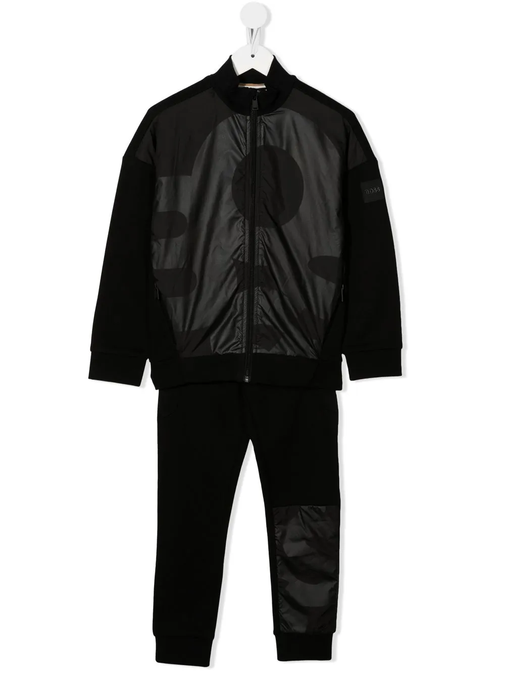 

Спортивный костюм с логотипом BOSS Kidswear, черный