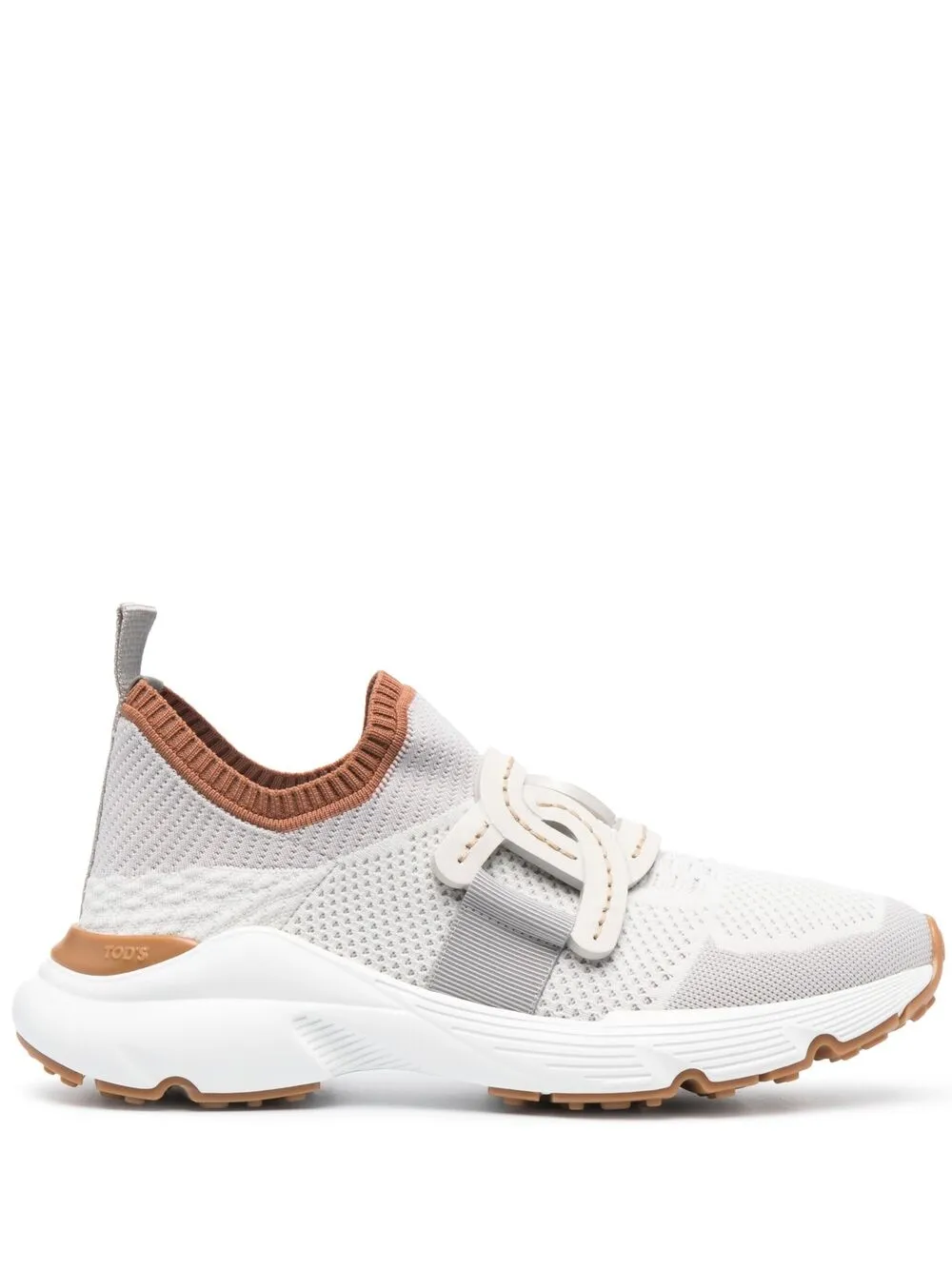 Кроссовки со вставками TOD'S, белый