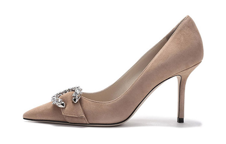 Туфли на тонком каблуке высотой 8,5 см, женские, светло-карамельного цвета Jimmy Choo, Original Shoe Box Included