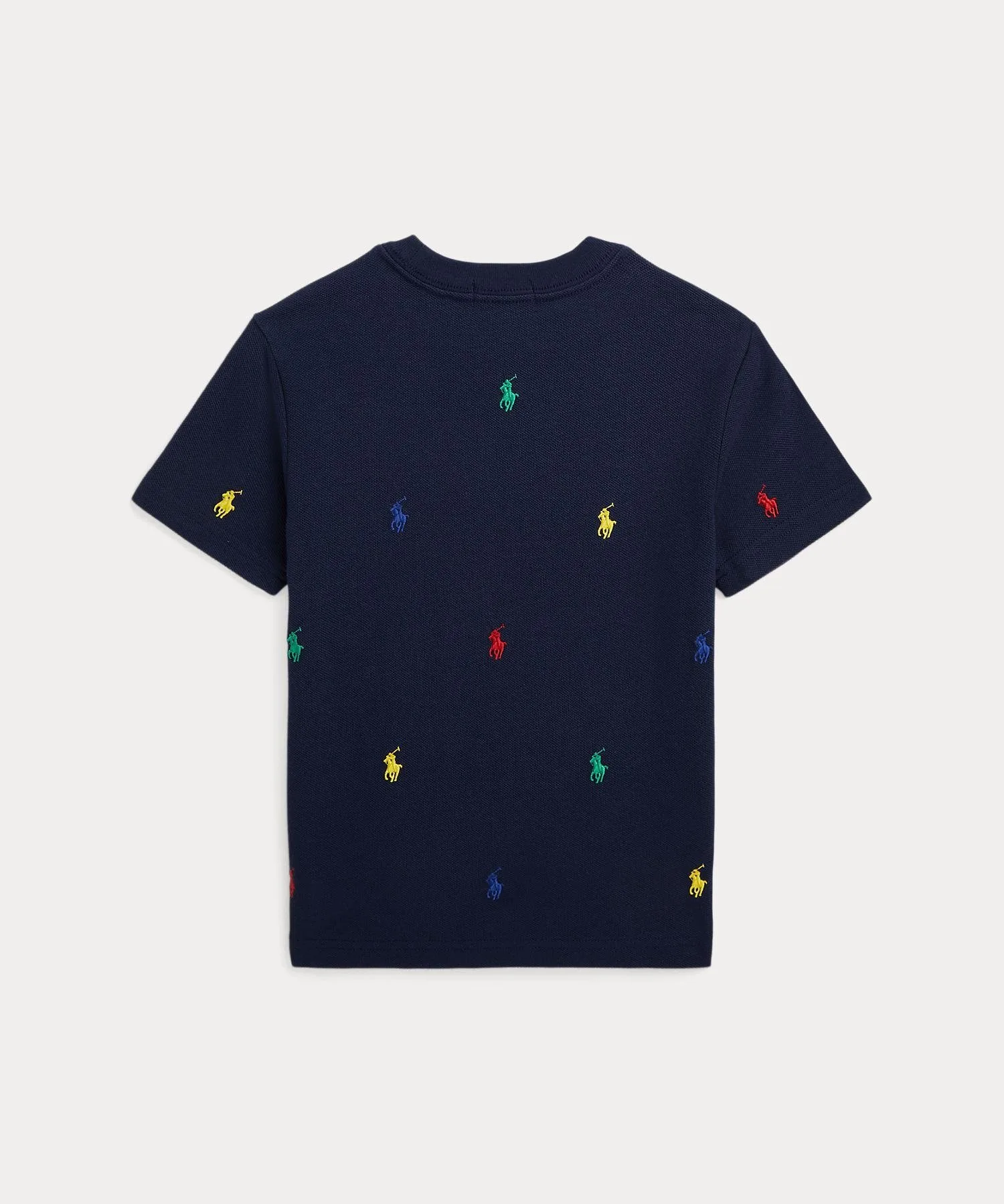 Футболка Polo Pony из хлопковой сетки (для мальчиков, от 2 до 7 лет) Polo Ralph Lauren, 410 Navy — фото 2