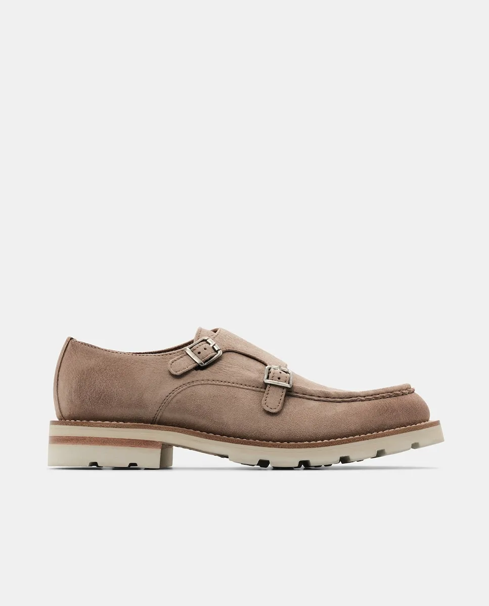 

Мужские туфли-блюхеры Murphy Double Buckle из кожи Lottusse, светло-коричневый