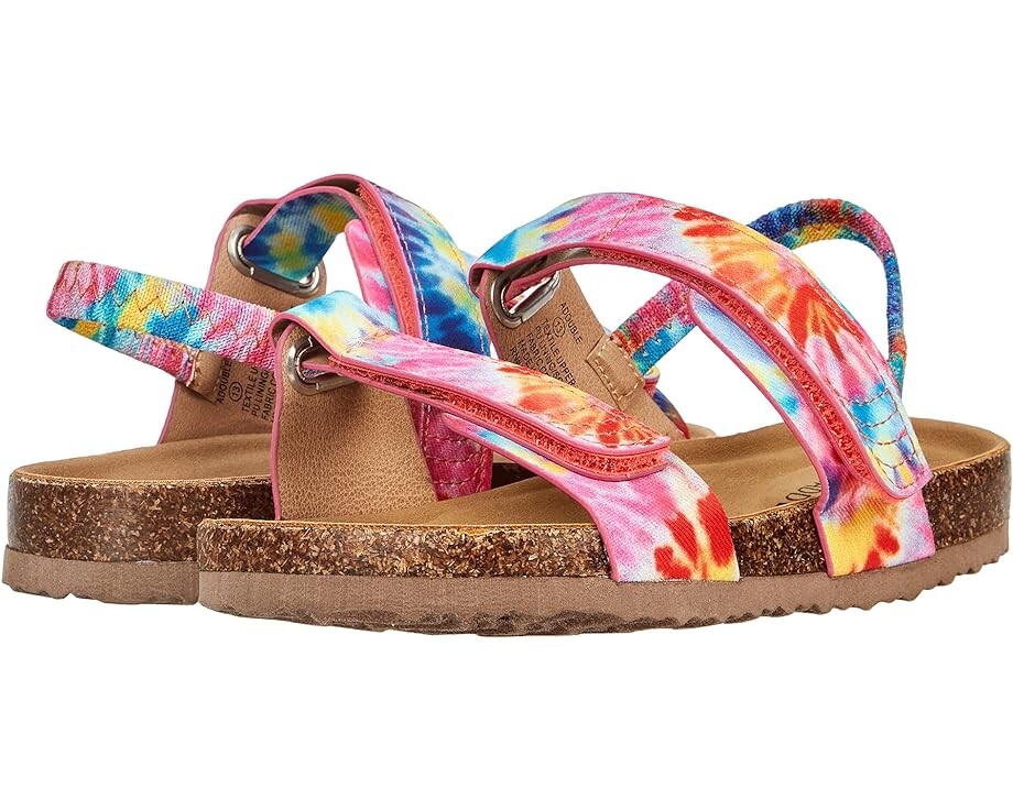 

Сандалии Steve Madden Double Sandal - Wide, цвет Tie-Dye