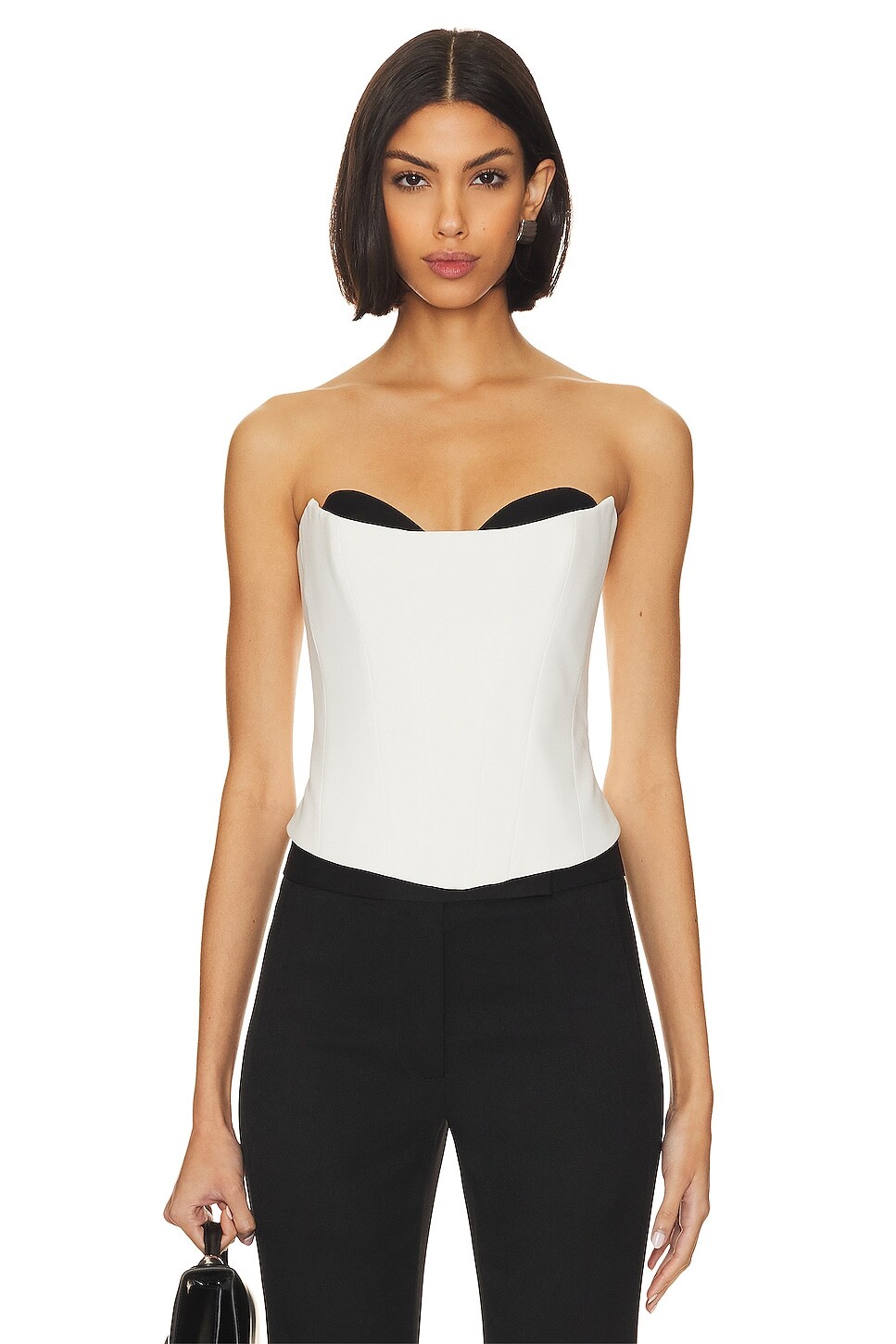 

Топ Rozie Corsets Corset, цвет White & Black