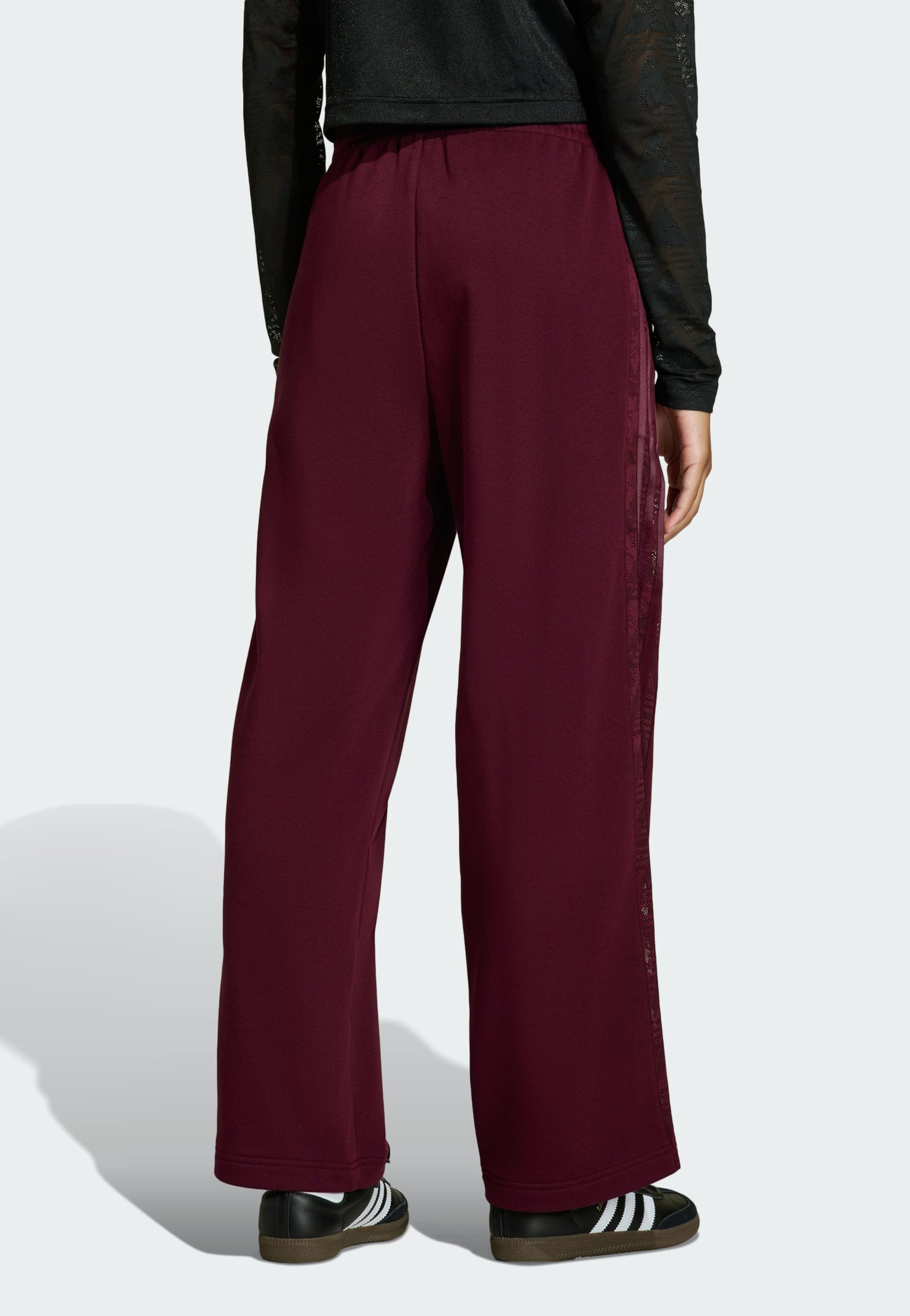 Adidas Originals Штаны свободного кроя 'LOOSE LACE' в цвете Wine Red — фото 3