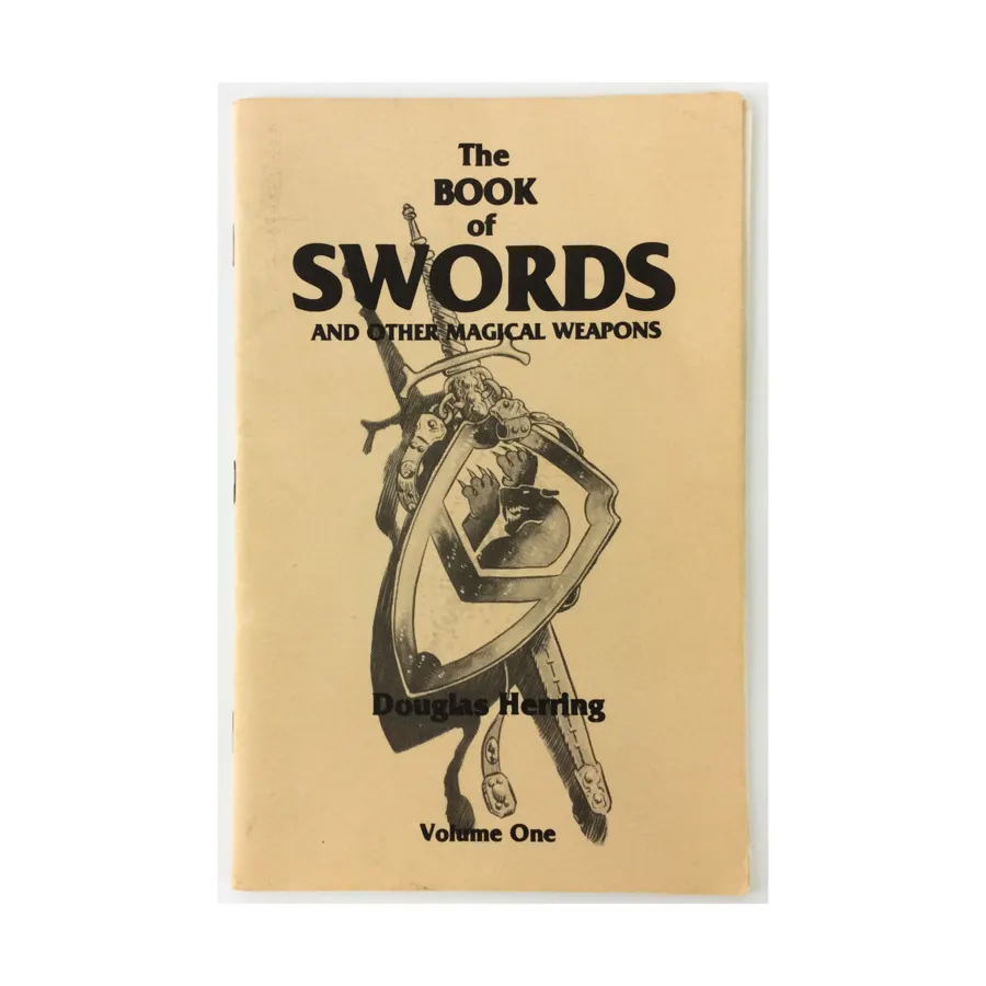 

Book of Swords and Other Magical Weapons Vol. 1 (1st Printing), Fantasy Supplements (Douglas Herring), мягкая обложка