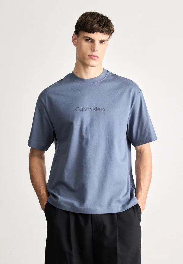 Стандартная футболка с логотипом. Calvin Klein, Anchor Navy