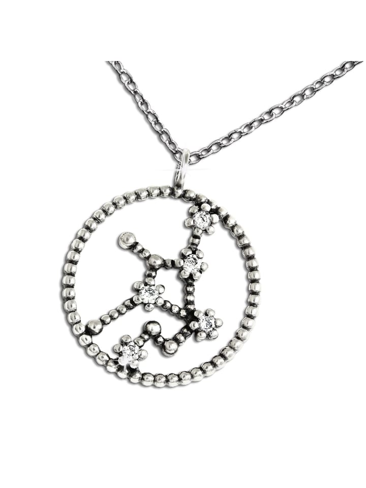 

SilberDream Женские колье из стерлингового серебра 925 пробы, SilverDream, с изображением созвездия Девы, приблизительно 42 см и 45 см