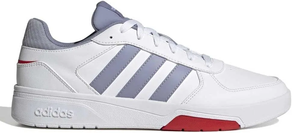 Мужские кроссовки Adidas Courtbeat, Ftwr White Silver Violet Better Scarlet — фото 2