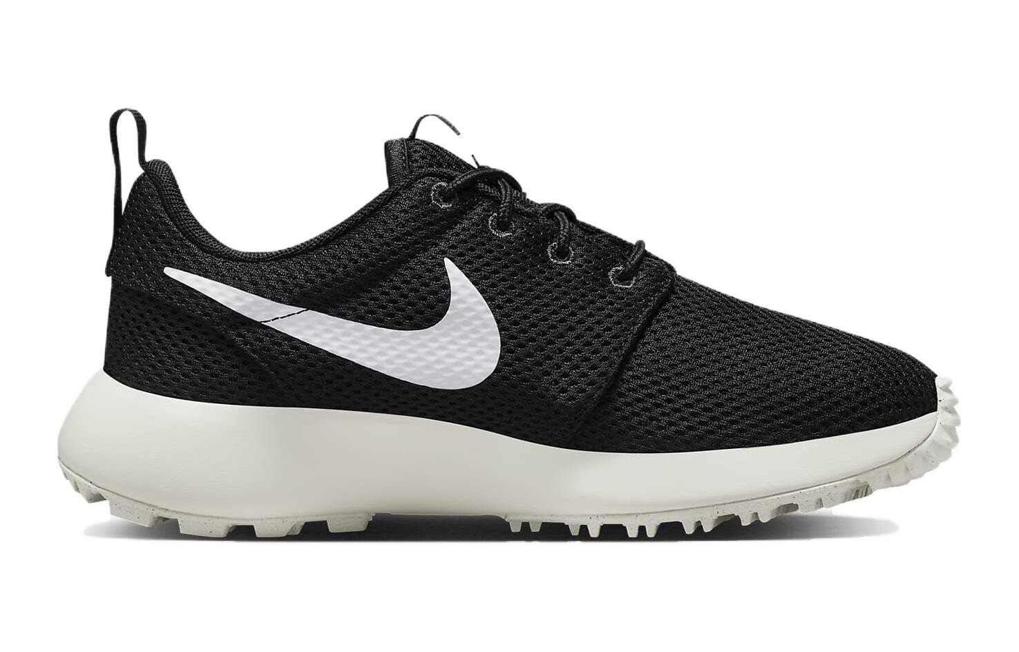 Кроссовки Nike Roshe 2 Golf GS 'Black White', черный — фото 2
