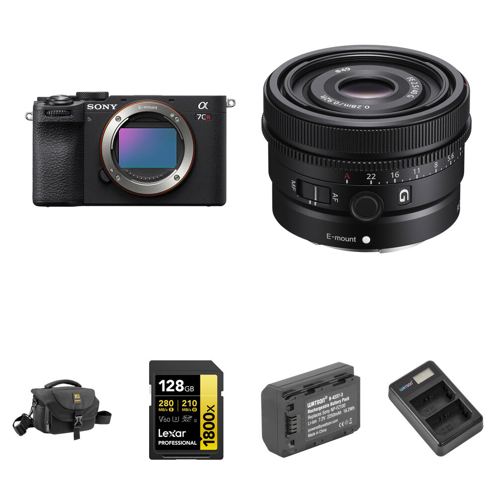 

Беззеркальная камера Sony Sony a7CR Mirrorless Camera with 40mm f/2.5 Lens and Basic