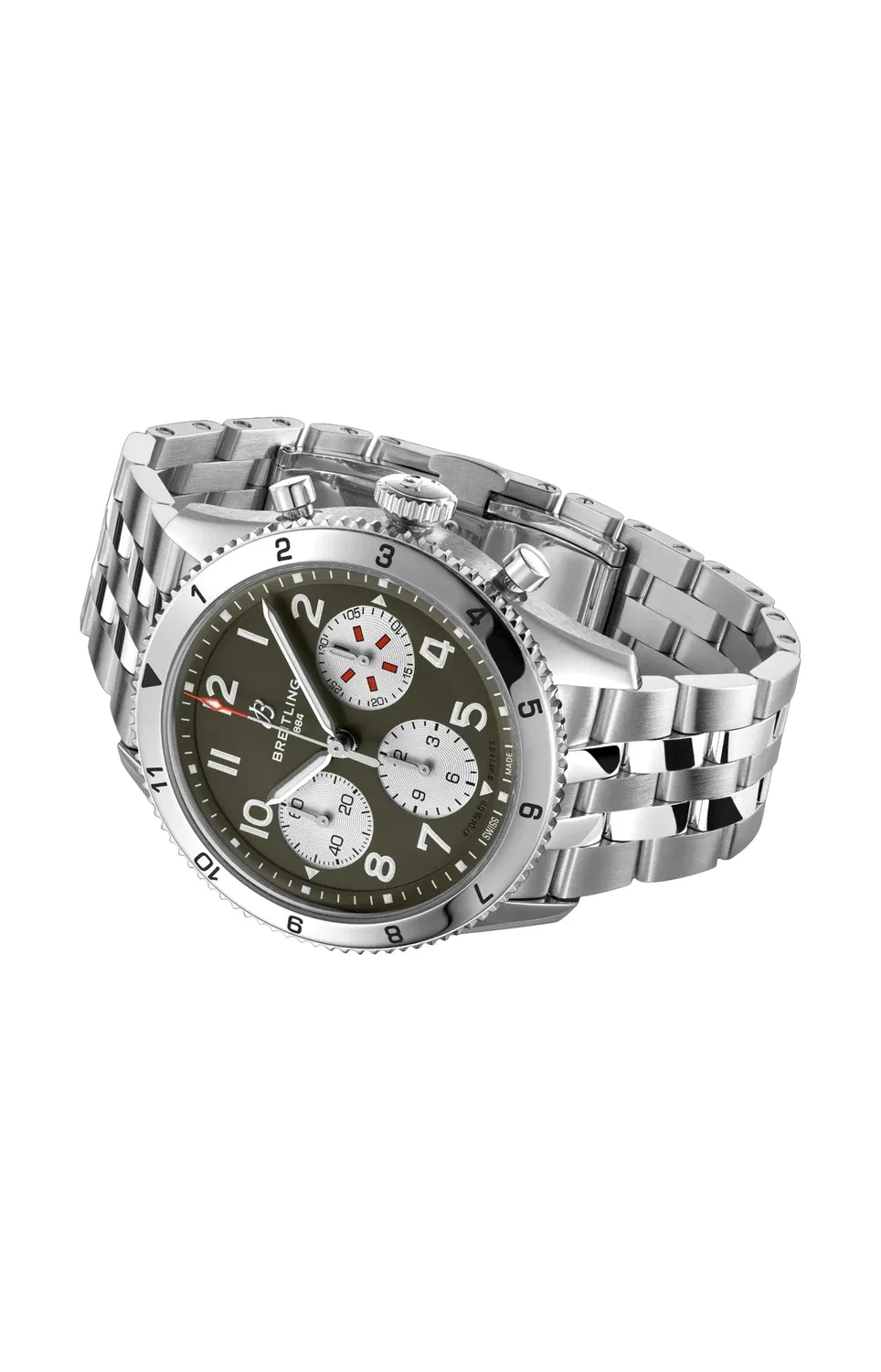 КЛАССИЧЕСКИЙ AVI ХРОНОГРАФ 42 CURTISS WARHAWK - A233802A1L1A1 BREITLING, черный — фото 4