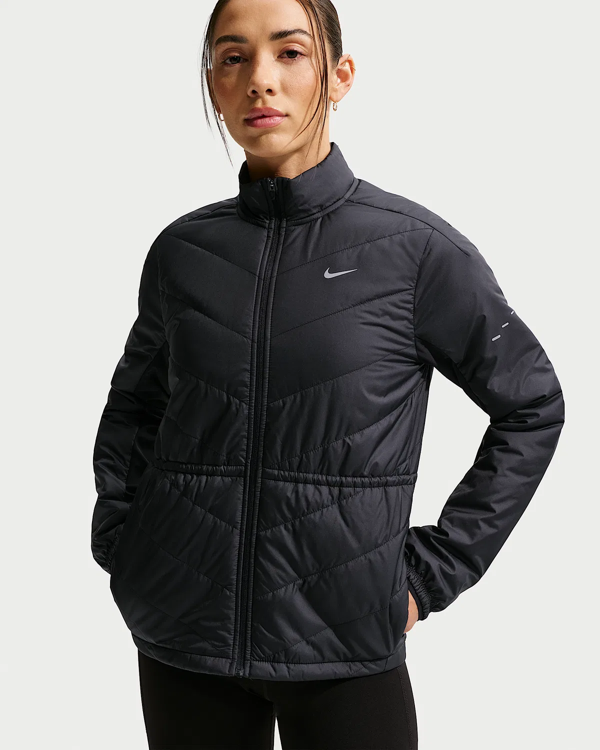 Женская куртка для бега Nike Swift Therma-FIT, Black