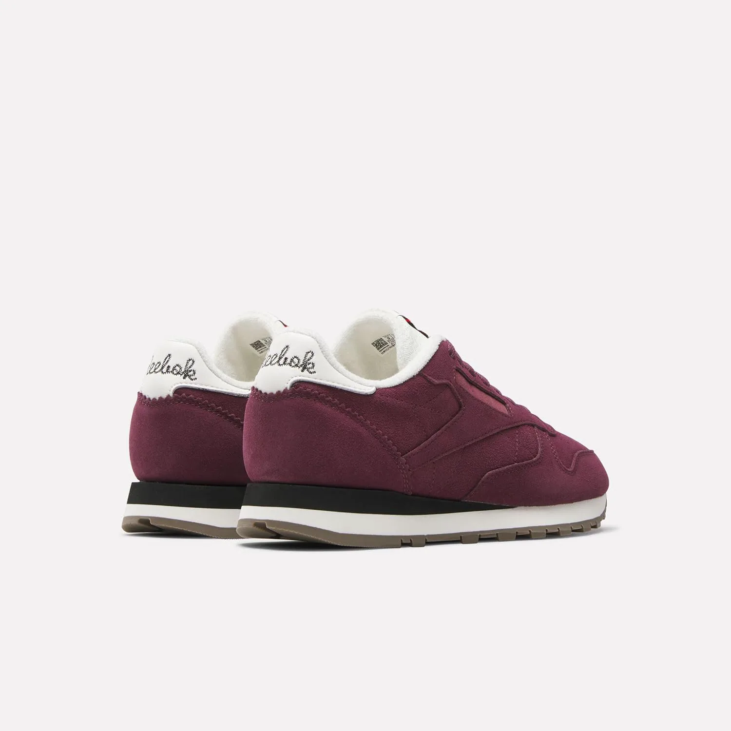 Женские кроссовки Reebok Classic Leather, черный — фото 3