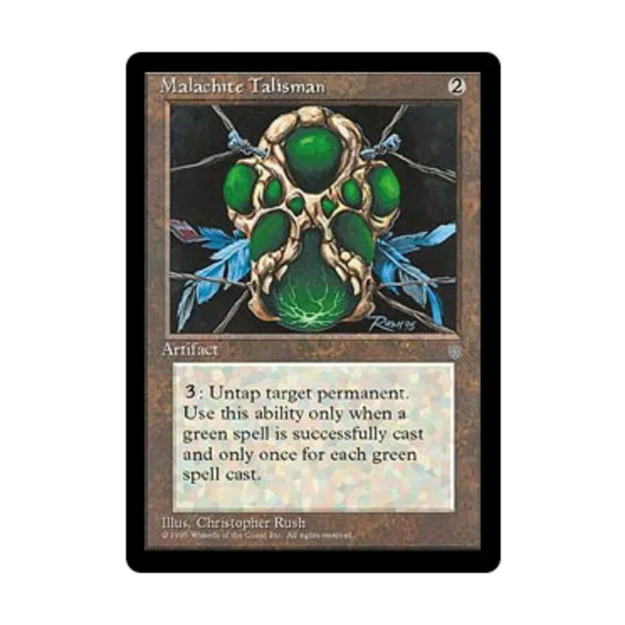 

CCG Малахитовый талисман (U), MTG - Ice Age