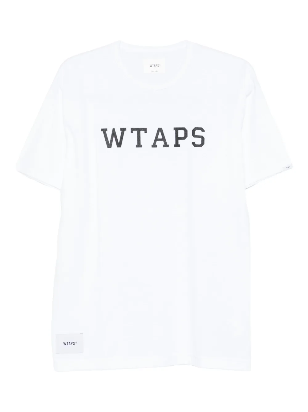 

Футболка с логотипом Academy 01 WTAPS, белый