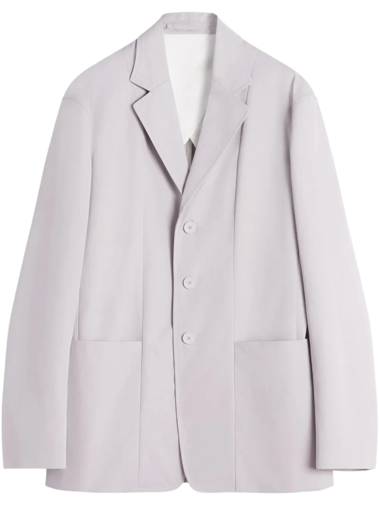 

Lanvin однобортный пиджак, серый
